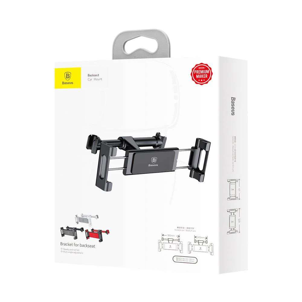 Soporte Sujetador de celular y ipad para asiento trasero SUHZ-01 Baseus - Image 4